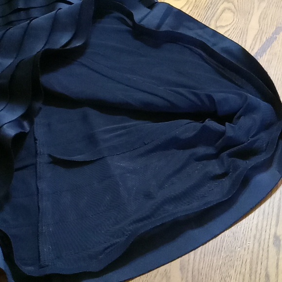 Tadashi Shoji Womens Dress BLACK TIERED 8 Preowned Strapless Used - Picture 11 of 16